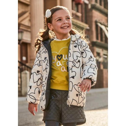 Chaqueton para niña MAYORAL reversible corazones 14-04494-011 [1]