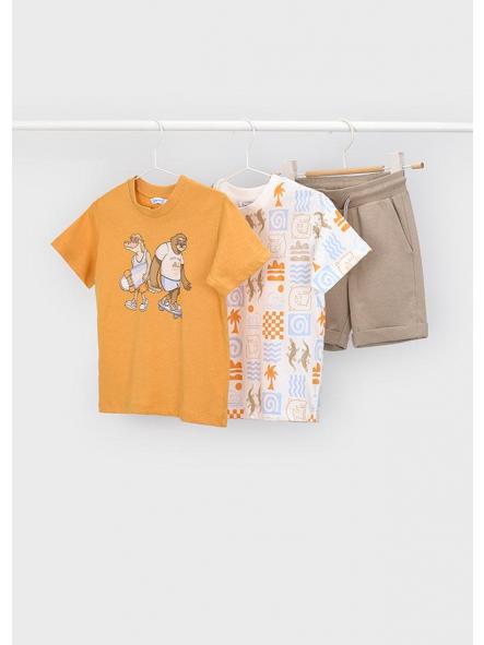 Conjunto de dos camisetas niño MAYORAL safari 26-03609-057