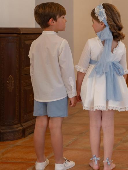 Conjunto niño ceremonia y arras EVA MARTINEZ ARTESANIA modelo 40941-40951 [2]