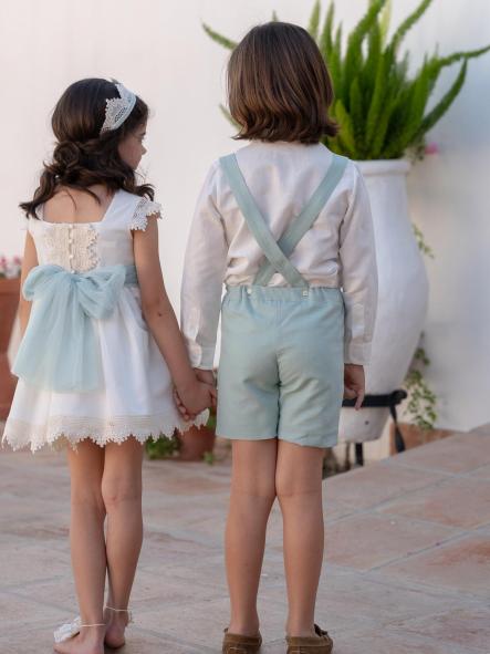 Conjunto niño ceremonia y arras EVA MARTINEZ ARTESANIA modelo 40841-40881 [2]