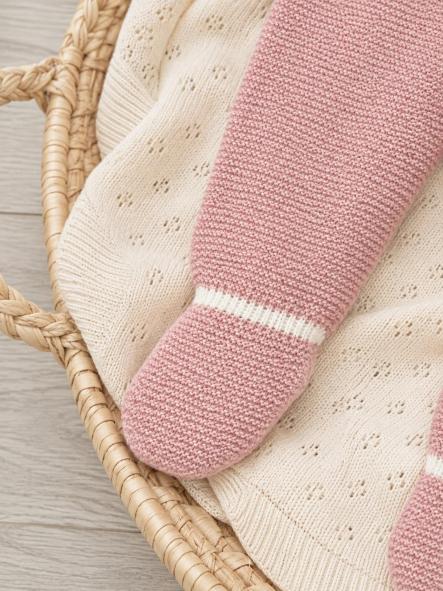 Conjunto de primera puesta bebé Glory 29105 rosa maquillaje de 3 piezas [7]