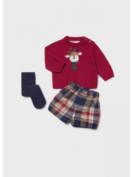 Conjunto de vestir bebe niño MAYORAL newborn con leotardos 16-02265-026 [0]