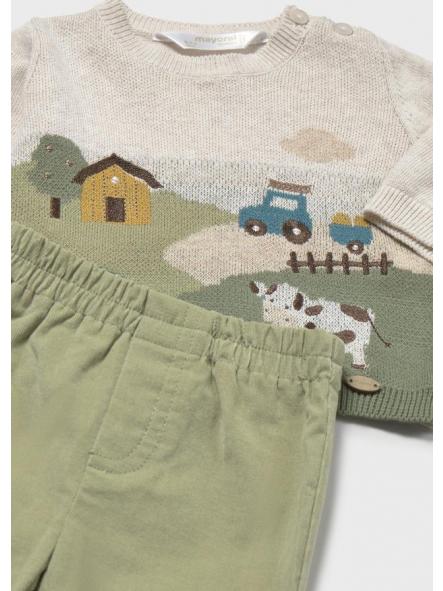 Conjunto de vestir bebe niño MAYORAL newborn largo vede 16-02533-015 [2]