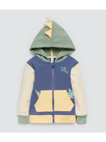 Chandal de bebe niño sudadera cremallera "dragón" [2]