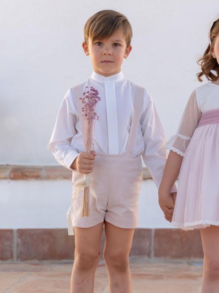 Conjunto niño ceremonia y arras EVA MARTINEZ ARTESANIA modelo 401241-401281