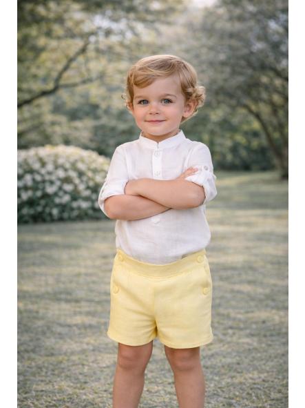 Conjunto de ceremonia niño NEKENIA  2521500-2521110 amarillo [2]