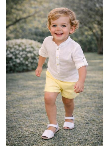 Conjunto de ceremonia niño NEKENIA  2521500-2521110 amarillo [1]