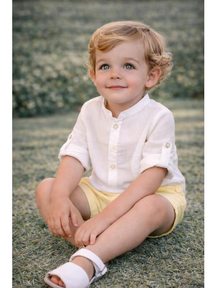 Conjunto de ceremonia niño NEKENIA  2521500-2521110 amarillo [4]