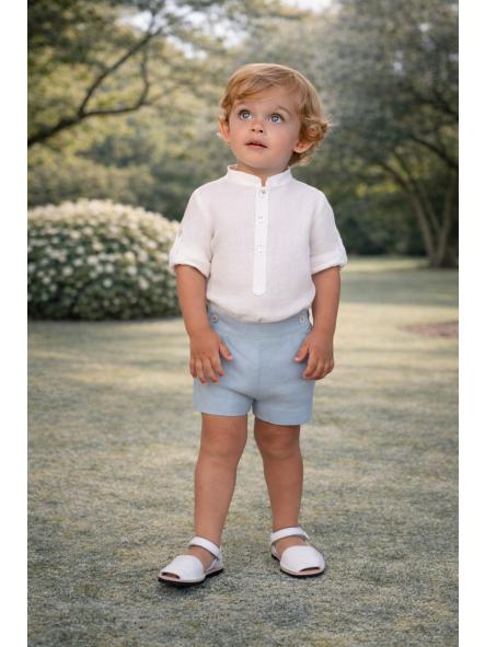 Conjunto de ceremonia niño NEKENIA  2521500-2521110 celeste [1]