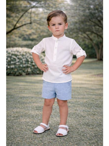 Conjunto de ceremonia niño NEKENIA  2521500-2521110 celeste [4]