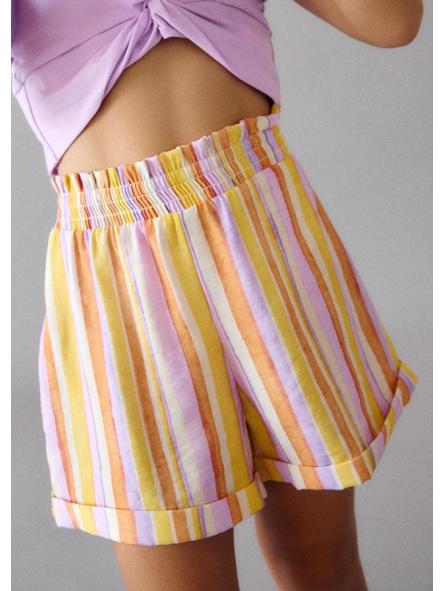 Conjunto short de niña MAYORAL rayas 26-03227-068 [2]