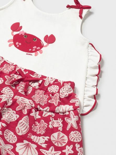 Conjunto playero tirantes bebe niña MAYORAL cangrejo 26-01210-065 [5]