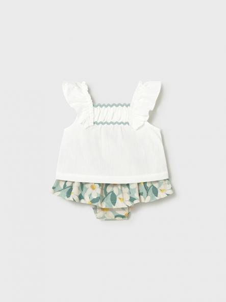 Conjunto de falda para bebe niña MAYORAL tirantes 26-01932-073