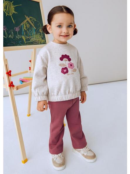 Conjunto bebe niña MAYORAL leggings algodón perrito 2740
