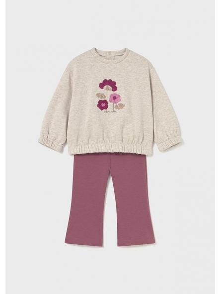 Conjunto bebe niña MAYORAL leggings algodón perrito 2740 [1]