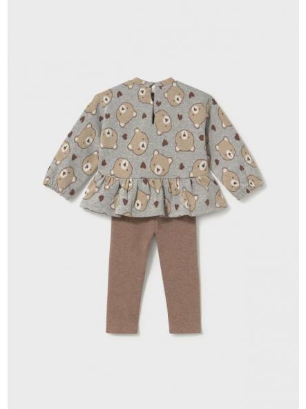 Conjunto de leggings bebe niña MAYORAL ositos 16-02781-084 [1]