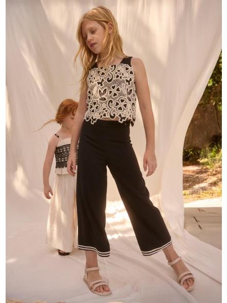Conjunto de pantalón niña ABEL Y LULA bordado 26-05217-006