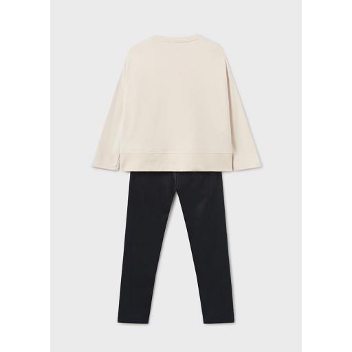 Conjunto niña juvenil MAYORAL leggings polipiel [2]