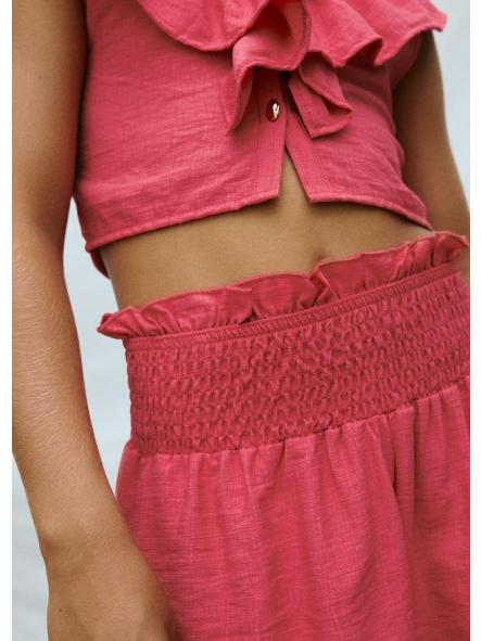 Conjunto short niña MAYORAL volante 26-06207-078 [2]