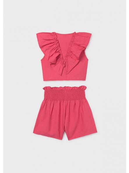Conjunto short niña MAYORAL volante 26-06207-078 [4]