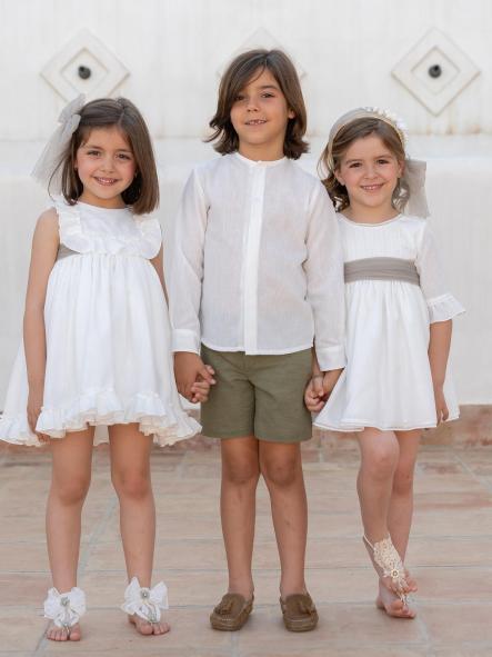 Conjunto niño ceremonia y arras EVA MARTINEZ ARTESANIA modelo 40441-40451 [1]