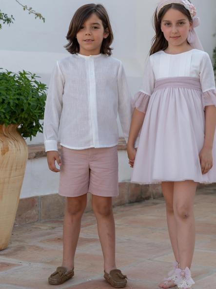 Conjunto niño ceremonia y arras EVA MARTINEZ ARTESANIA modelo 401041-401051 [1]