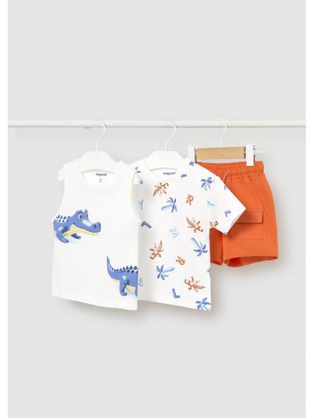 Conjunto dos camisetas bebe niño MAYORAL cocodrilos 26-01673-058 [0]