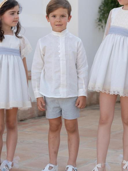 Conjunto niño ceremonia y arras EVA MARTINEZ ARTESANIA modelo 40241-40251 [1]