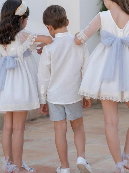 Conjunto niño ceremonia y arras EVA MARTINEZ ARTESANIA modelo 40241-40251 [2]