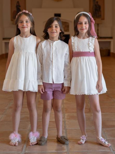 Conjunto niño ceremonia y arras EVA MARTINEZ ARTESANIA modelo 40641-40651 [1]