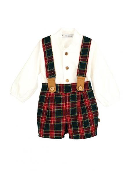 Conjunto pantalón de bebe niño CALAMARO galerna navidad 11246 [1]