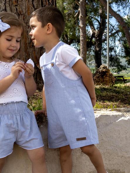 Conjunto de peto bebe niño CALAMARO modelo 11315 Kerala