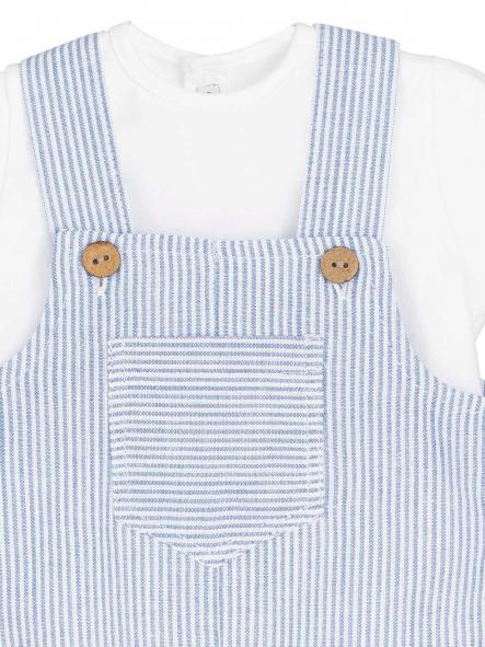Conjunto de peto bebe niño CALAMARO modelo 11315 Kerala [2]