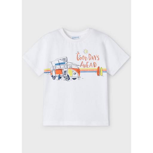Conjunto algodón niño MAYORAL dos camisetas "furgoneta" [2]