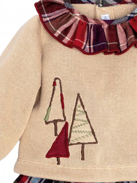 Conjunto pololo niña CALAMARO Trives Navidad 11448 [1]
