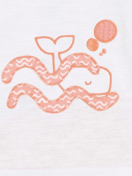 Conjunto corto de pololo bebe niña CALAMARO modelo 11291 Sikar [1]