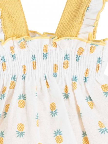 Conjunto corto de pololo bebe niña CALAMARO modelo 11294 Gaya [1]