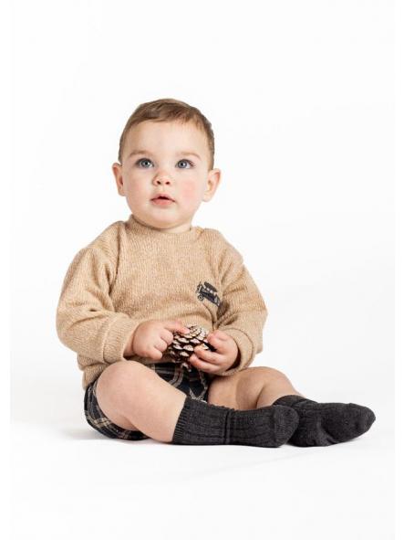 Conjunto pololo de bebe niño CALAMARO tramontana 11235