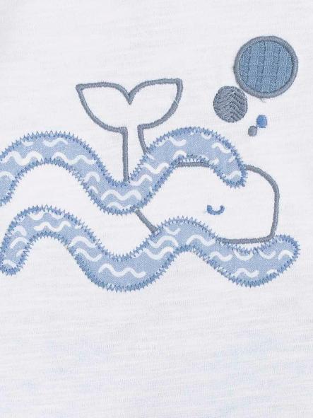 Conjunto corto de pololo bebe niño CALAMARO modelo 11292 Sikar [2]