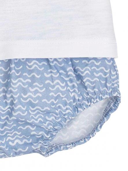 Conjunto corto de pololo bebe niño CALAMARO modelo 11292 Sikar [3]