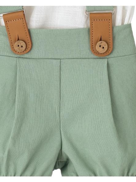 Conjunto pololo Caspio bebe niño CALAMARO pantalón tirantes [3]