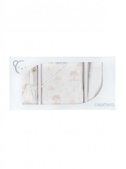 Set nacimiento bebe niño primera puesta CALAMARO rosa 72530 [4]