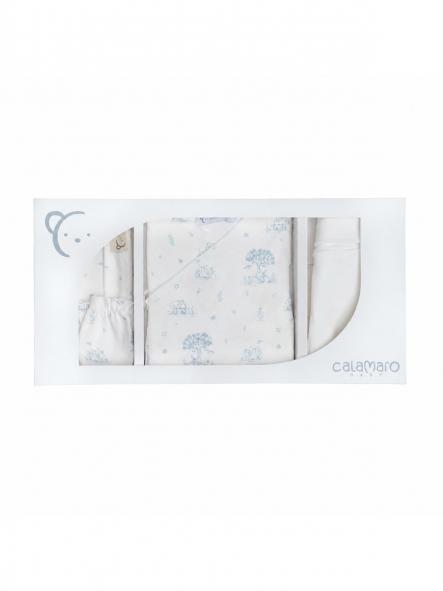 Set nacimiento bebe niño primera puesta CALAMARO celeste 72530 [4]