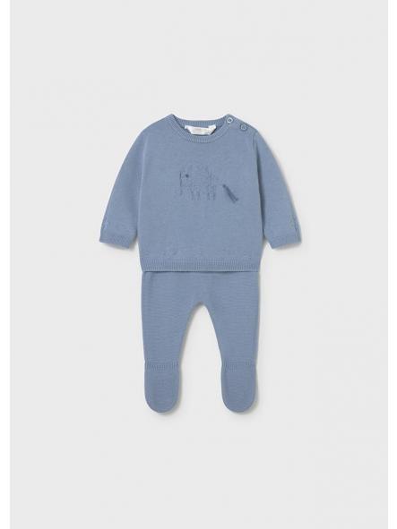 Conjunto de primera puesta niño MAYORAL tricot azul 26-01502-070 [0]