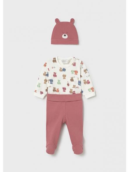 Conjunto primera puesta unisex MAYORAL Newborn body ositos 26-01504-075 [0]