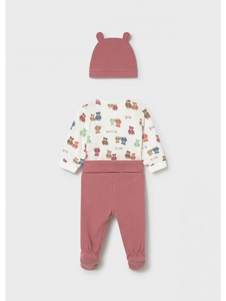 Conjunto primera puesta unisex MAYORAL Newborn body ositos 26-01504-075 [1]