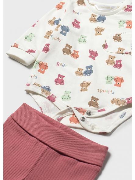 Conjunto primera puesta unisex MAYORAL Newborn body ositos 26-01504-075 [2]