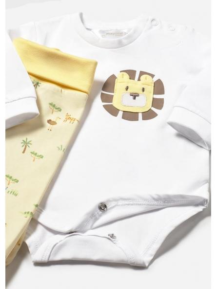 Conjunto primera puesta unisex MAYORAL Newborn body selva 26-01504-076 [2]