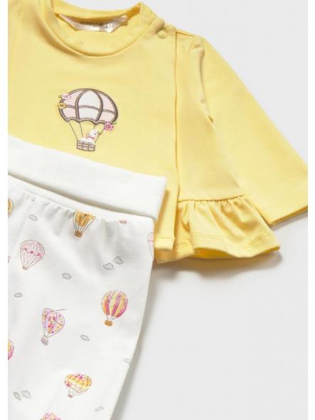 Conjunto primera puesta niña MAYORAL Newborn globo 26-01593-094 [2]