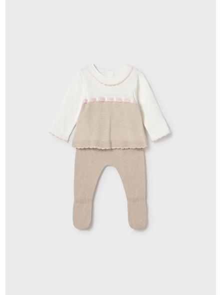Conjunto de primera puesta unisex MAYORAL tricot topo 26-01594-012 [0]